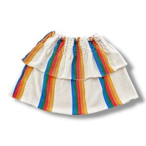 The Animals Observatory | Tiered Terry Skirt (4 yrs) 🌈